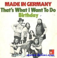 Made In Germany, Thats What I Want To Do, Birthday, Basf, 05 11853-8