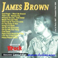 James Brown, Live Paris 1967 and, Chastain Park 1984, Curcio, DIR-13