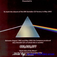 Pink Floyd, The Dark Side of the Moon, EMI, CDEMD 1064